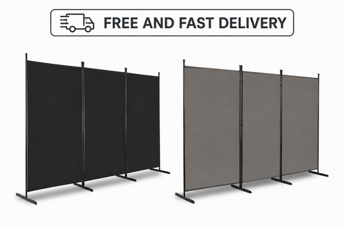 6ft panels room divider - 3,