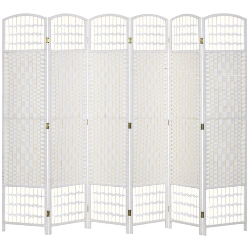 Homcom panel folding room - homcom, 6
