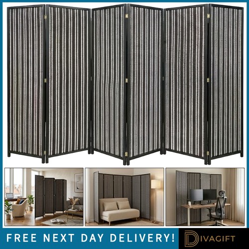 Black wooden room divider - room,