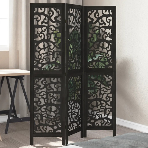 Room divider panel black - room,