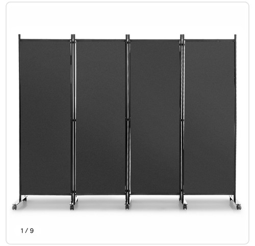 Panel room divider wheels - 4, on